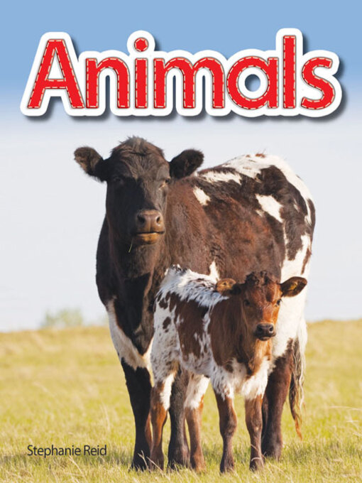 Title details for Animals by Stephanie Reid - Available